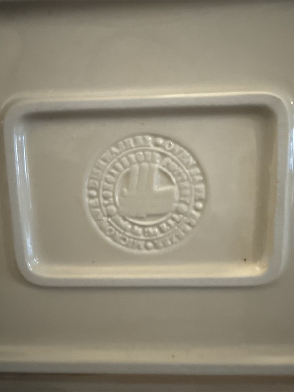 Longaberger Rectangular Pottery Serving Tray Heirloom Ivory 30370 NIB gallery