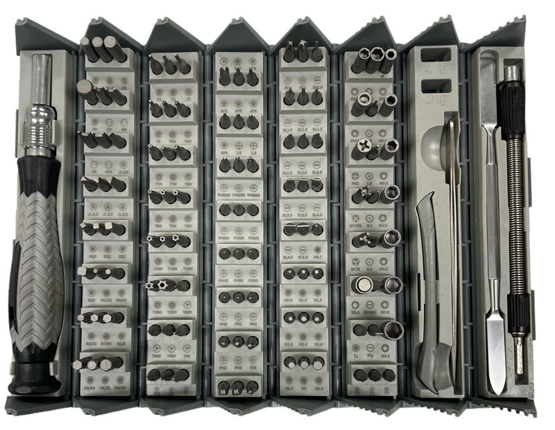 Cylindrical Screwdriver Compact Set Kit, 126 in 1 Precision Screwdriver Set gallery