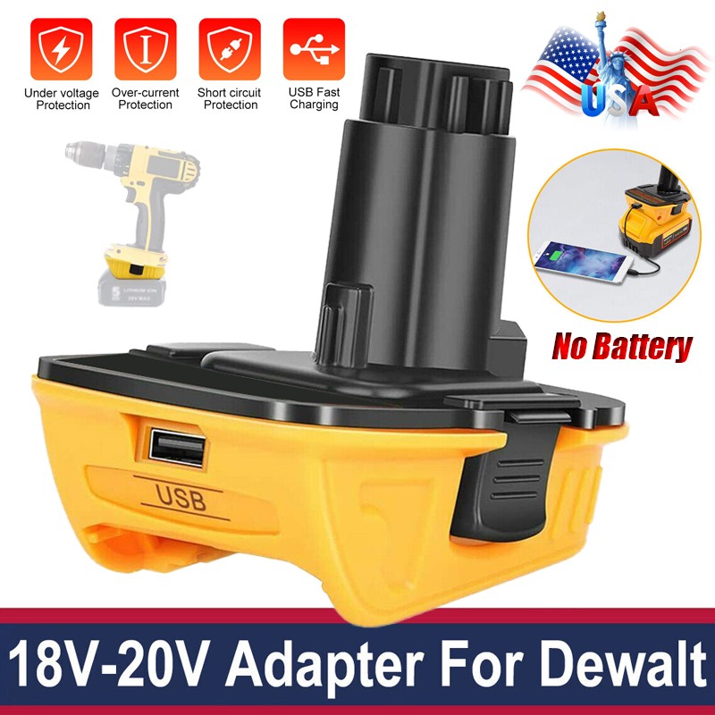 NEW DCA1820 20V MAX To 18V Adapter Converter For Dewalt 20 Volt Li-ion Battery gallery