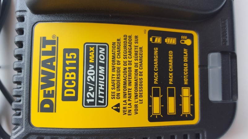 Dewalt RAPID DCB115 12-20V FAST Battery Charger 20 Volt gallery