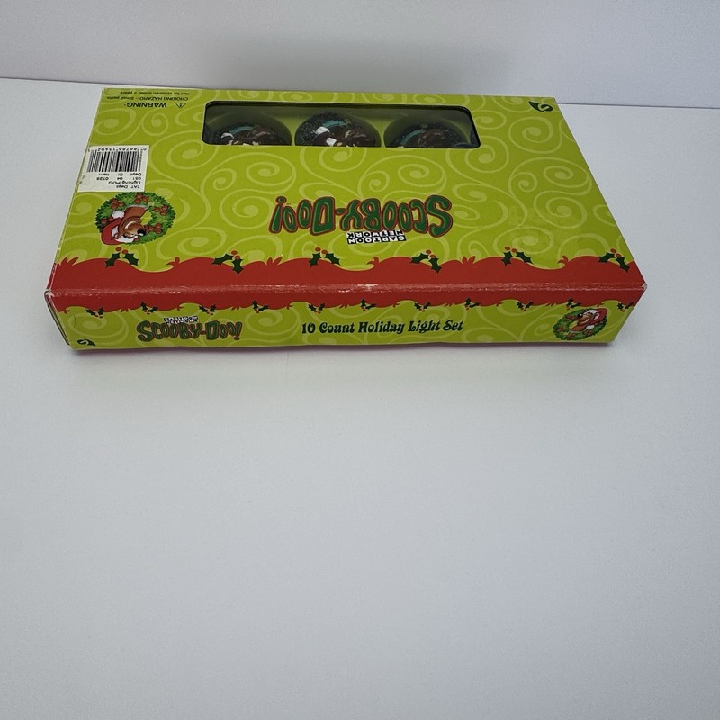 2001 Gemmy Scooby-Doo Cartoon Network 10 Ct Holiday Christmas String Light Set gallery