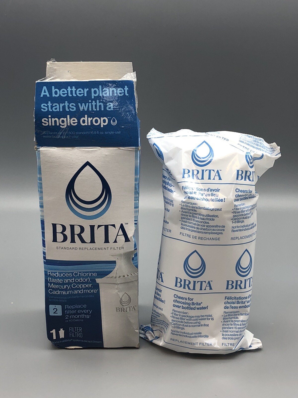 Brita Standard Replacement Filter 2 Months Supply 1 Filter New In Open Box gallery