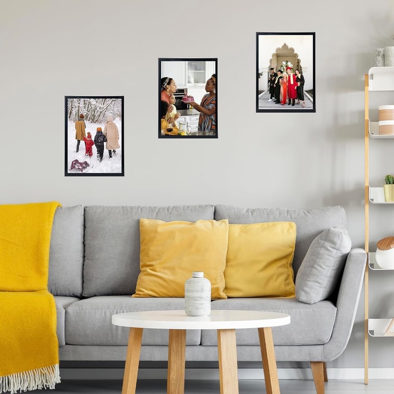 11x14 Picture Frame, Black Poster Frame, 14x11 Picture Frame Black Wall Mounting gallery