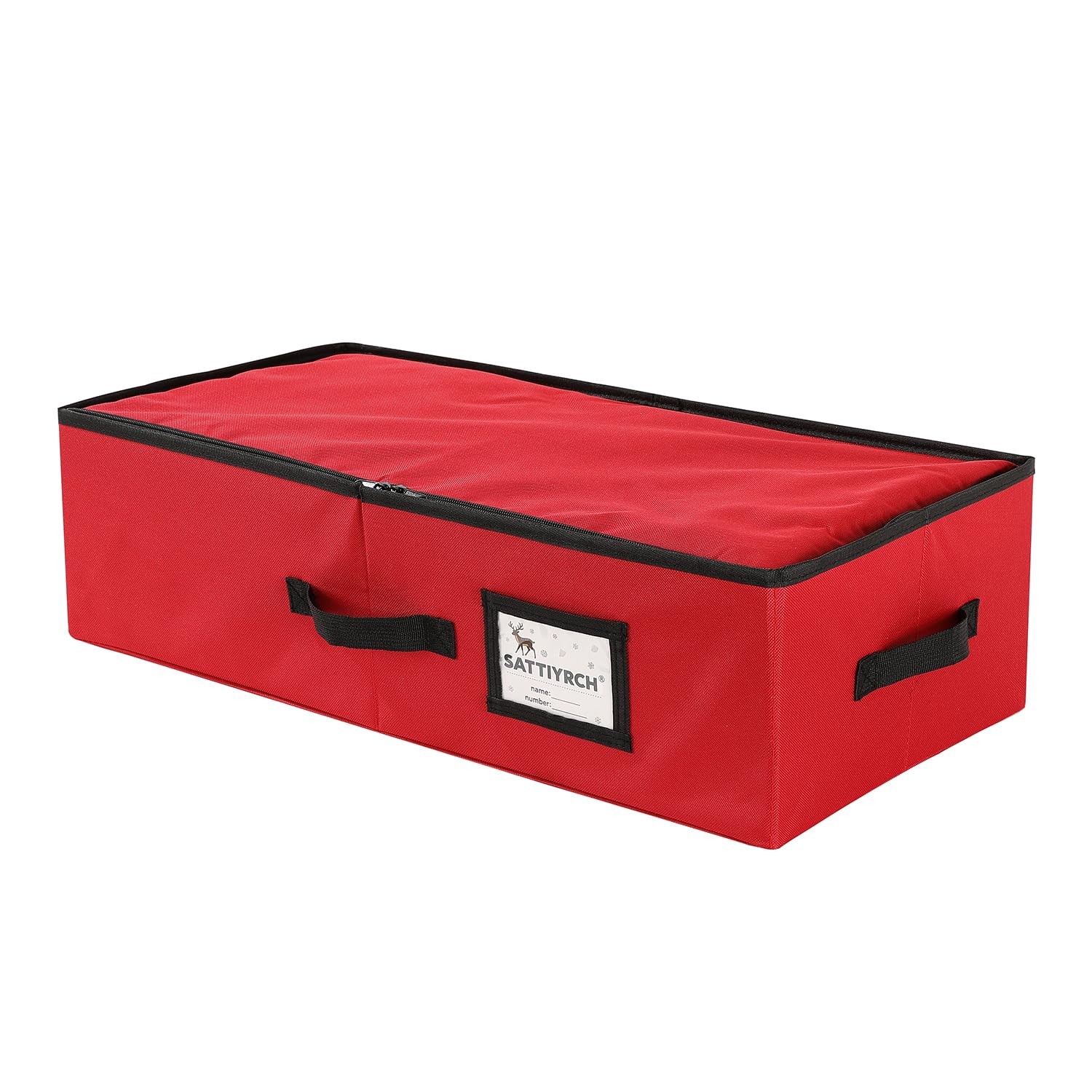 Christmas Ornament Storage Box,Box Contributes Slots for 64 Holiday Ornaments... gallery