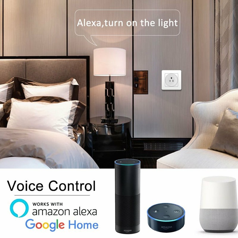 2 Mini Smart Plug Outlet Wifi Socket Alexa Google IFTTT fr Voice Control NEW FS! gallery