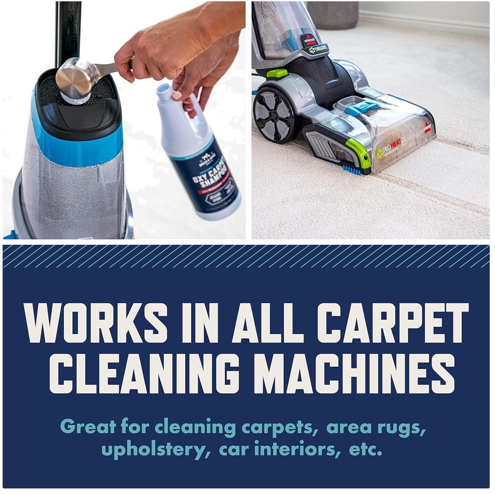 Deep Cleaning Pet Odor Remover - Carpet Shampooer Solution