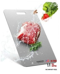 Katori Titanium Cutting Board for Kitchen – Food Grade 100% Pure – 12″L x 9″W