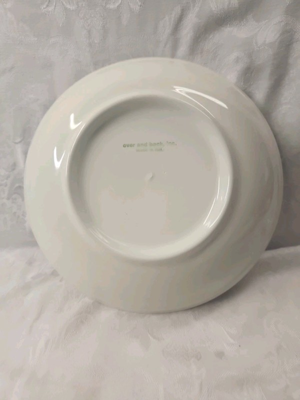 Over And Back Verdura Stoneware Serving Bowl 13" Large Pasta ITALY gallery