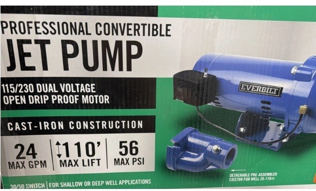Everbilt 1 HP Professional Convertible Jet Pump 1011677536 gallery