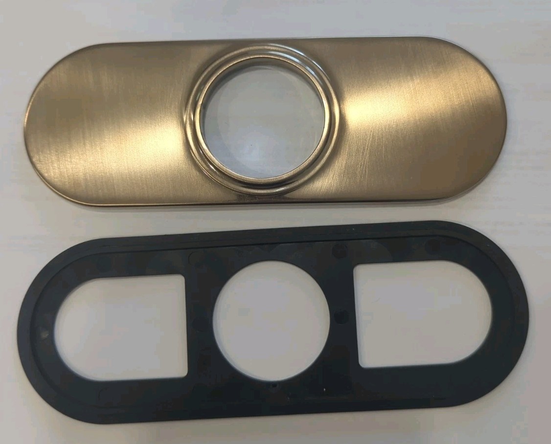 NEW Delta RP102057PCPR Escutcheon/Gasket in Champagne Bronze for Bathroom Faucet gallery
