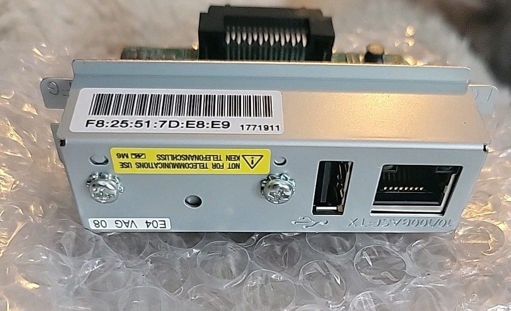 Epson SM261 UB-E04 Ethernet- Interface T81 U288 T88IV gallery