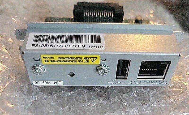 Epson SM261 UB-E04 Ethernet- Interface T81 U288 T88IV gallery