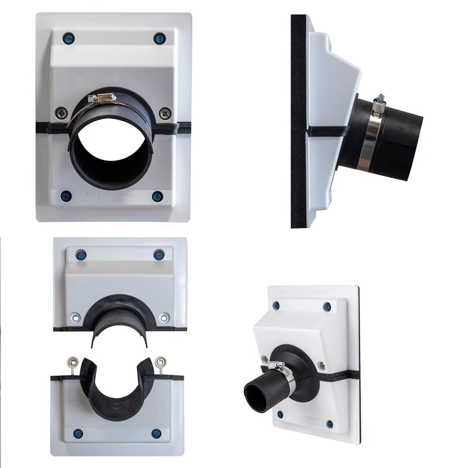 HVAC Wall Penetration & Line-Set Cover Kit Split System Adjustable Indoor/Outdoo gallery