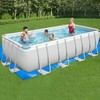 Rectangular Frame Pool Ground Cloth, 14.6x8.3Ft Waterproof Liner Pad gallery