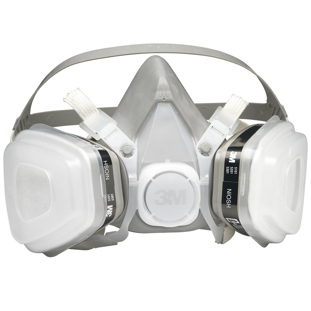 3M 7 IN 1 DISPOSABLE Half Face Respirator Facepiece Painting Spraying Pesticides gallery