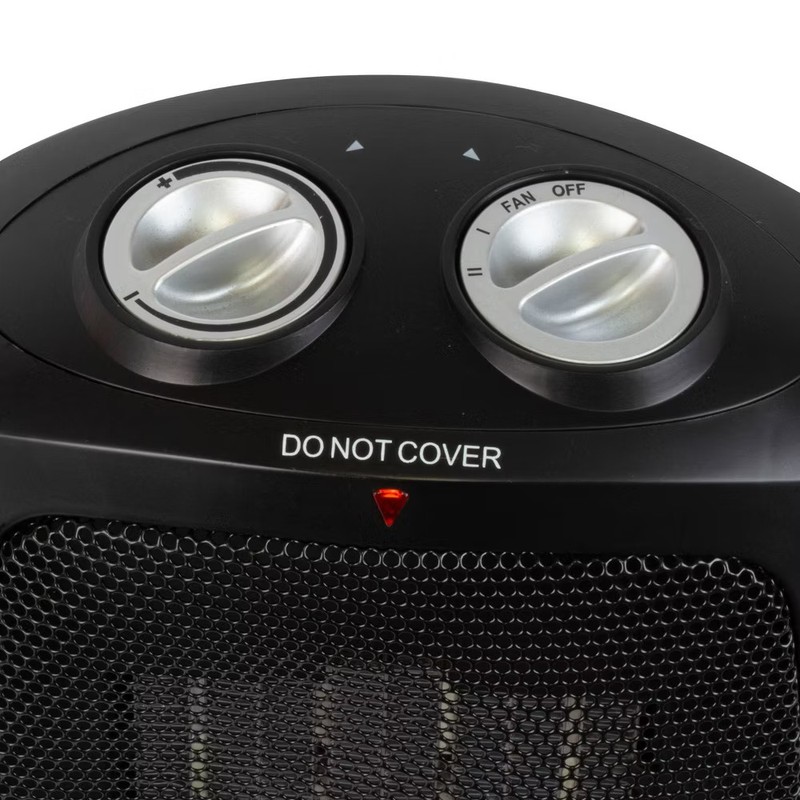BLACK+DECKER Personal Ceramic Indoor Heater Black gallery