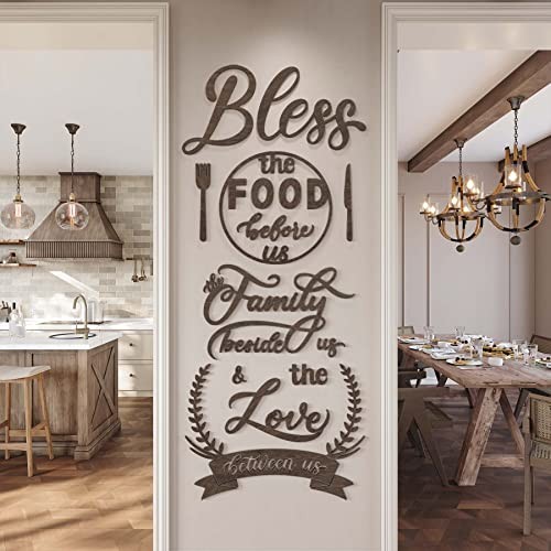 Wood Farmhouse Kitchen Wall Decor Decorations Dining Room Wall Decor Kitchen gallery