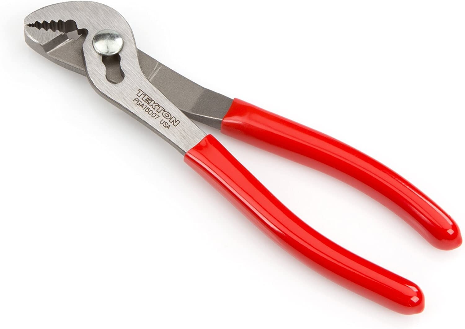 TEKTON 7 Inch Angle Nose Slip Joint Pliers (7/8 in. Jaw) | Made in USA PGA16007 gallery