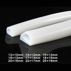 High Temperature Resistant e Type Silicone Oven Seal Strip Draught Excluder