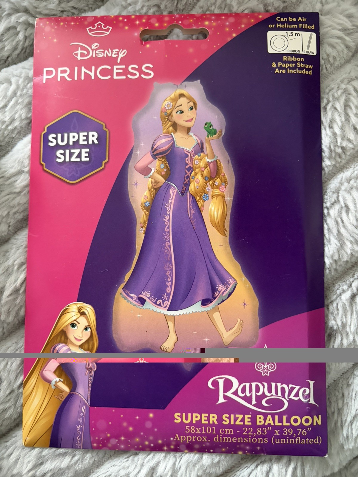 35 inch Princess Rapunzel Supersized Shaped Foil Balloon SKU: 97463 gallery