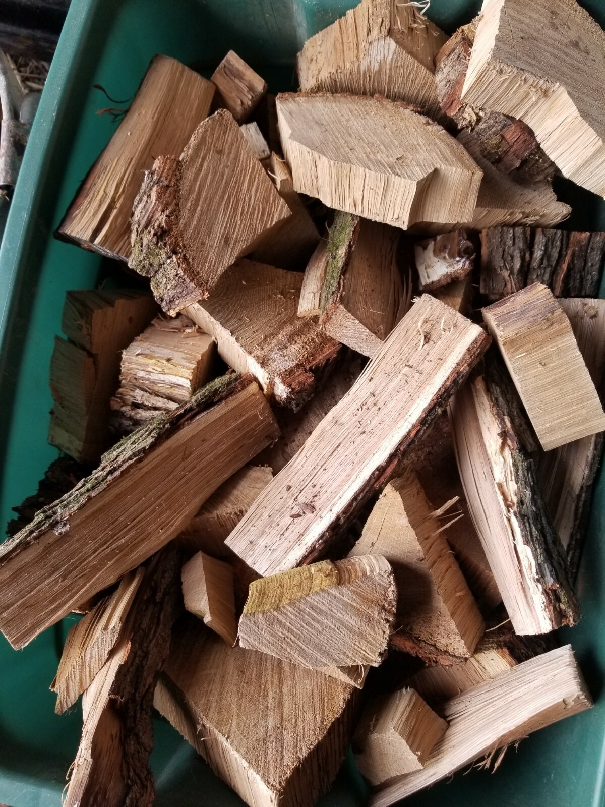 10 lbs Organic white oak BBQ, Grilling, Cooking, Smoking Chunks gallery