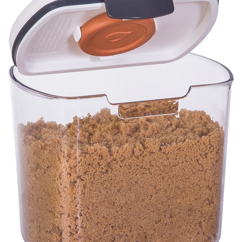Progressive Prepworks ProKeeper Brown Sugar Airtight Storage Container, Clear gallery