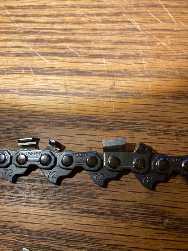 16" PowerCut Square Ground Chisel Chain 3/8 Pitch .050 Gauge 60 DL, 72CL060G gallery