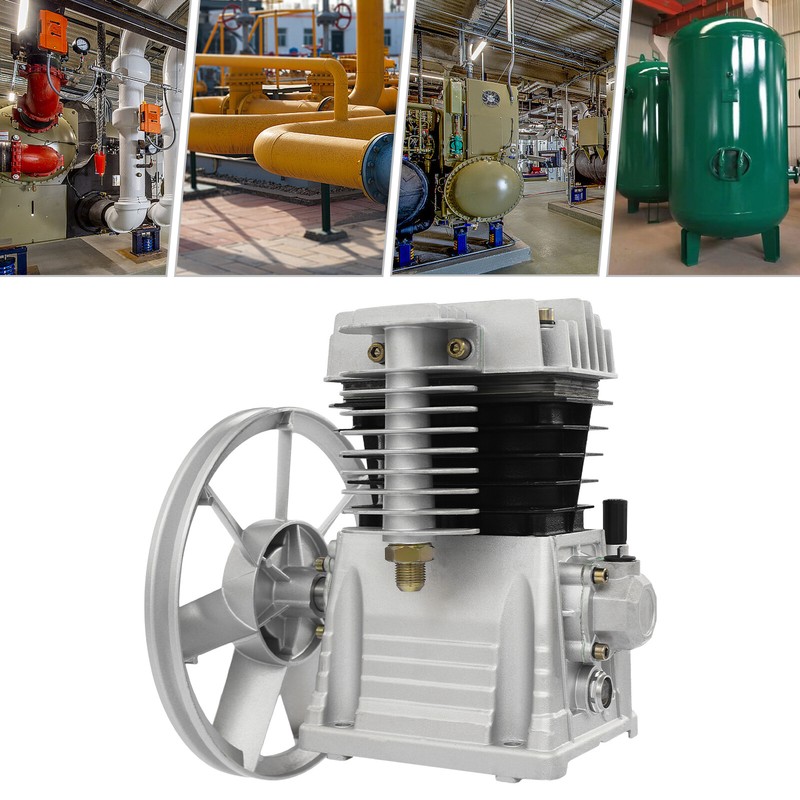 Air Compressor Pump Head Single Stage Twin Cylinder Air Compressor Pump Head gallery