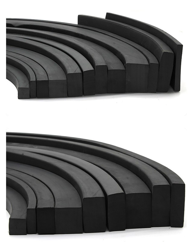 Solid Nitrile NBR Rubber Strip - Black Sealing Rubber Strip - Various Sizes gallery