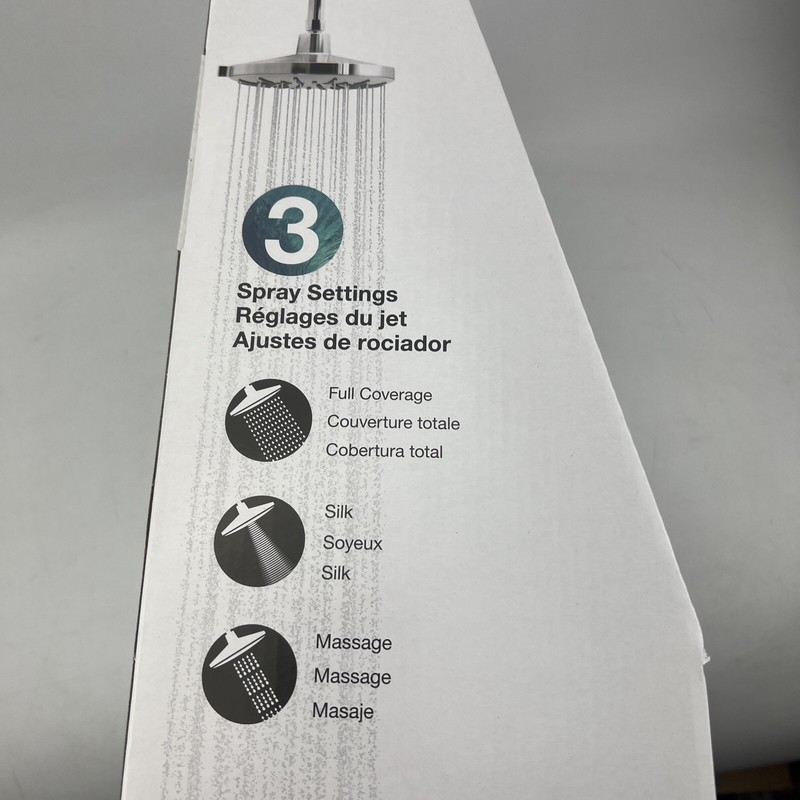 8" Showerhead Fixed Multifunction in Chrome Kohler Bellerose R24164-G-CP NEW gallery