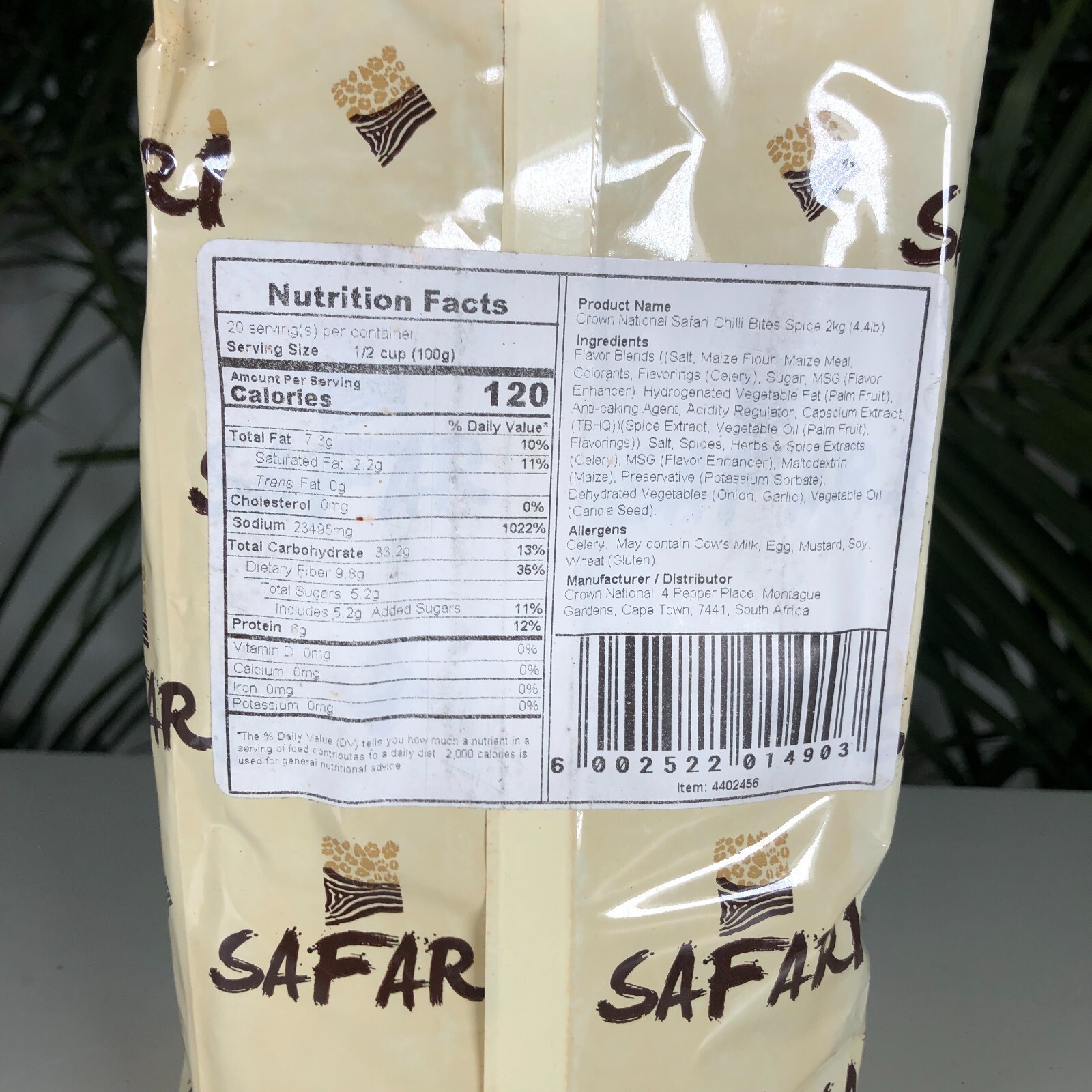 🔥 SAFARI Chilli Bites Spice – 2kg (4.4lb) Pack | South African Biltong 🔥 gallery