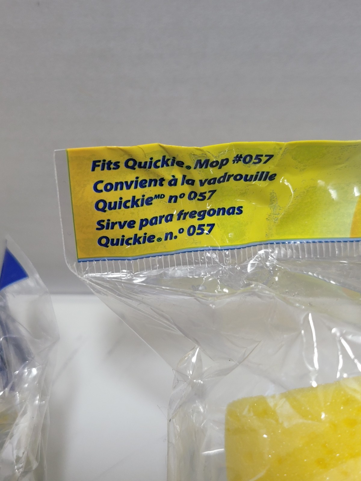 2 Quickie Mop & Scrub Roller Mop 0572 Refills Type R Fits Mop #057 New Sealed gallery