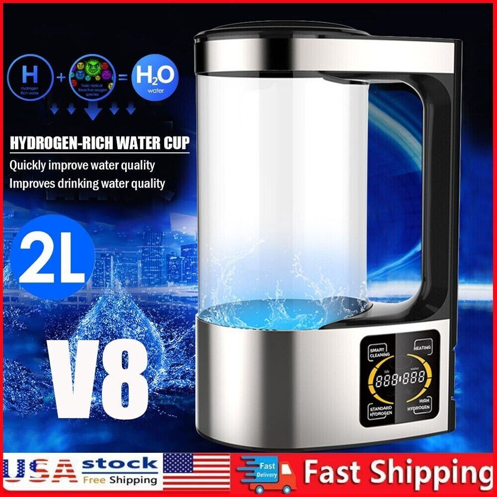 Hydrogen Water Machine Generator Rich Alkaline Water Ionizer Generator Kettle gallery