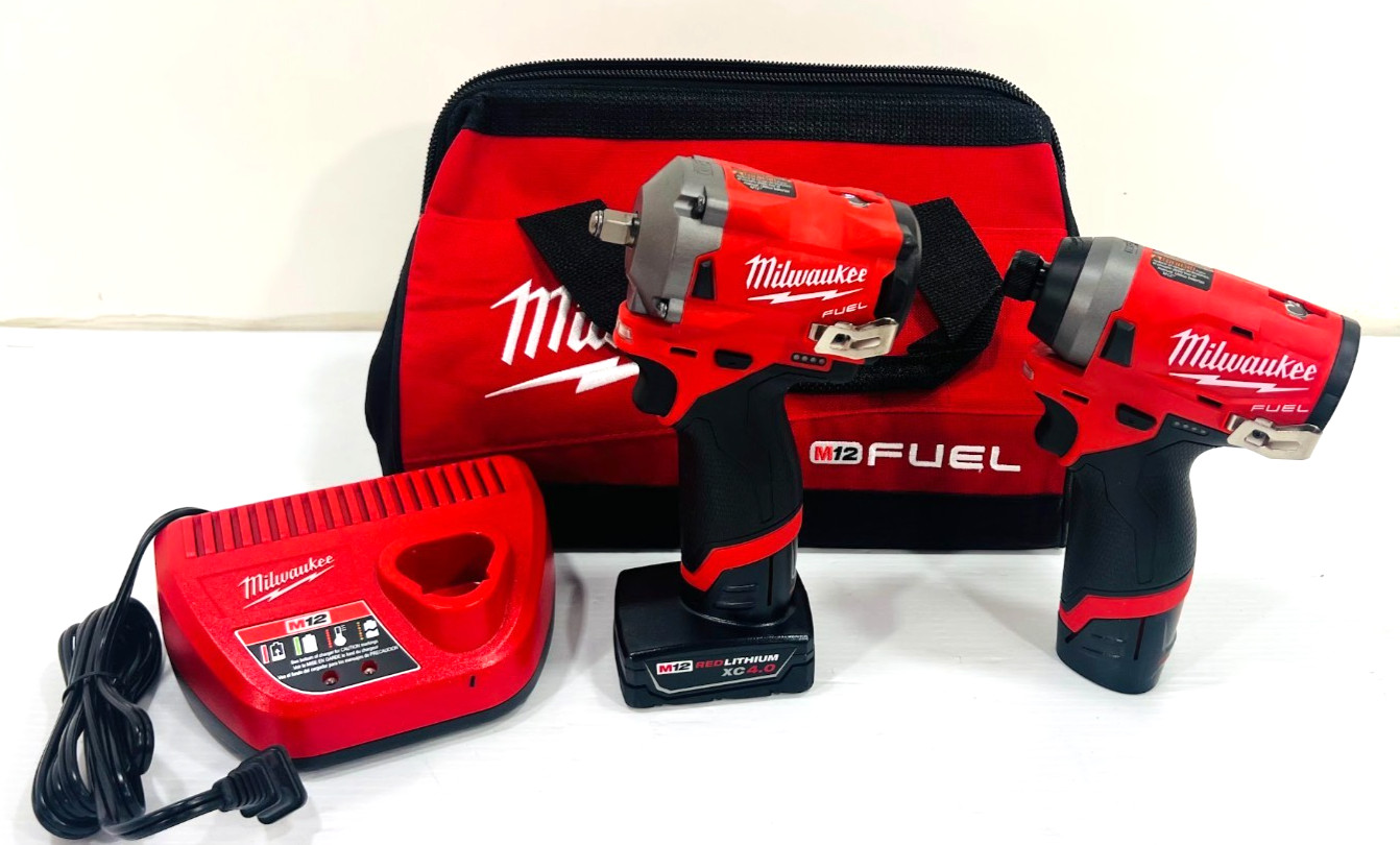 Milwaukee M12 Fuel 2-Tool Combo Kit 2599-22 gallery