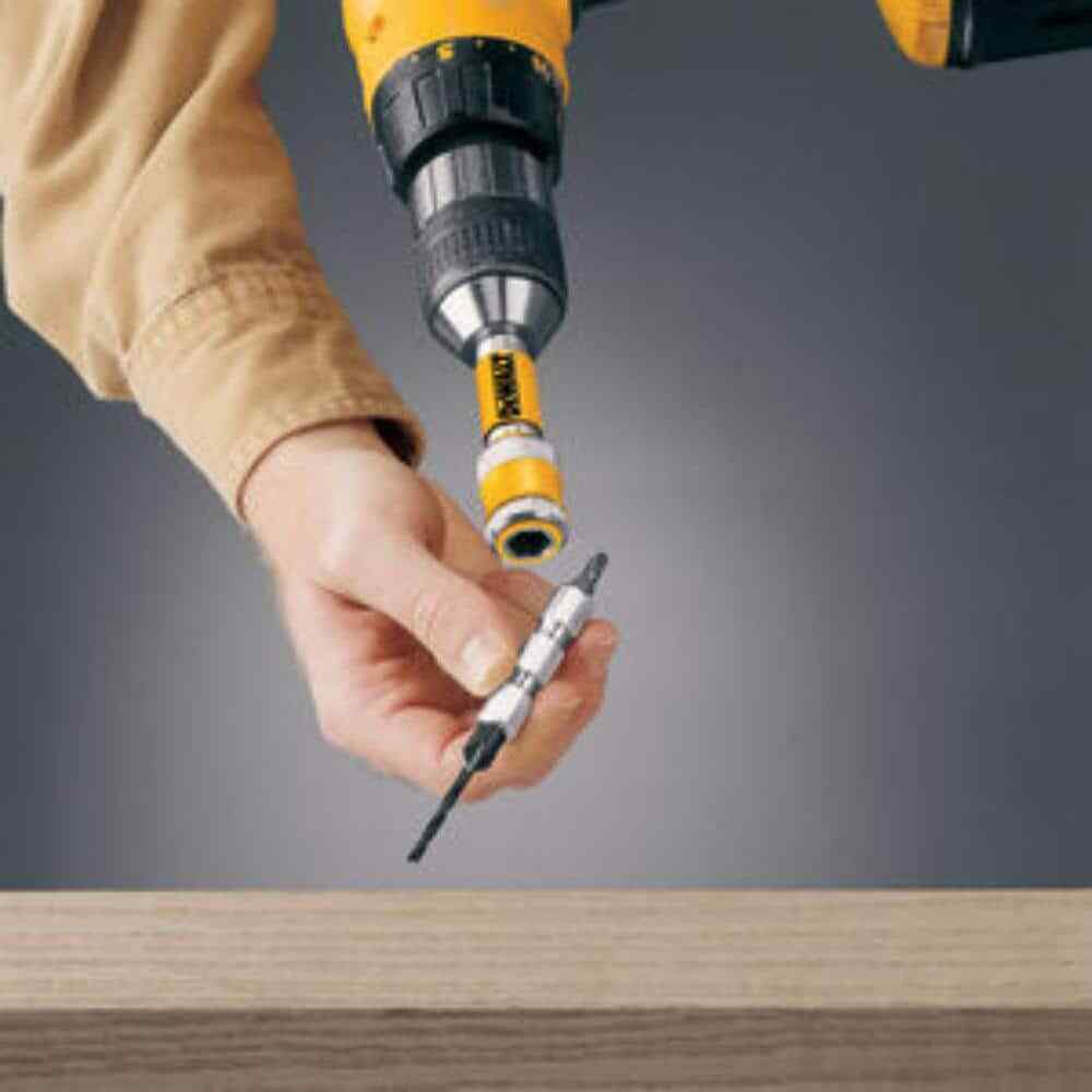 Drill Drive Set Quick-change mechanism allows easy one-step loading (8-Piece) gallery