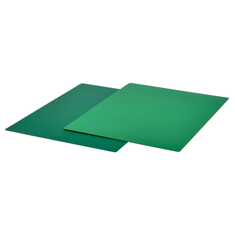 2PC Rectangular Plastic Flexible Kitchen Cutting Board Chopping Mat 12 x 15 gallery