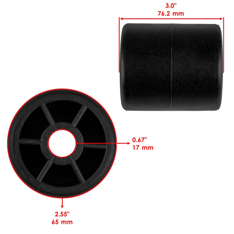 Deck Wheels & Rollers With Pin For John Deere X530 X534 X540 X570 X580 X584 X590 gallery