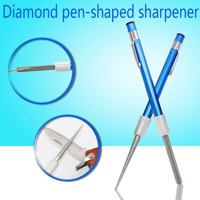 Knife Sharpener Portable Retractable Diamond Knife Sharpening Steel Rod Kitchen gallery