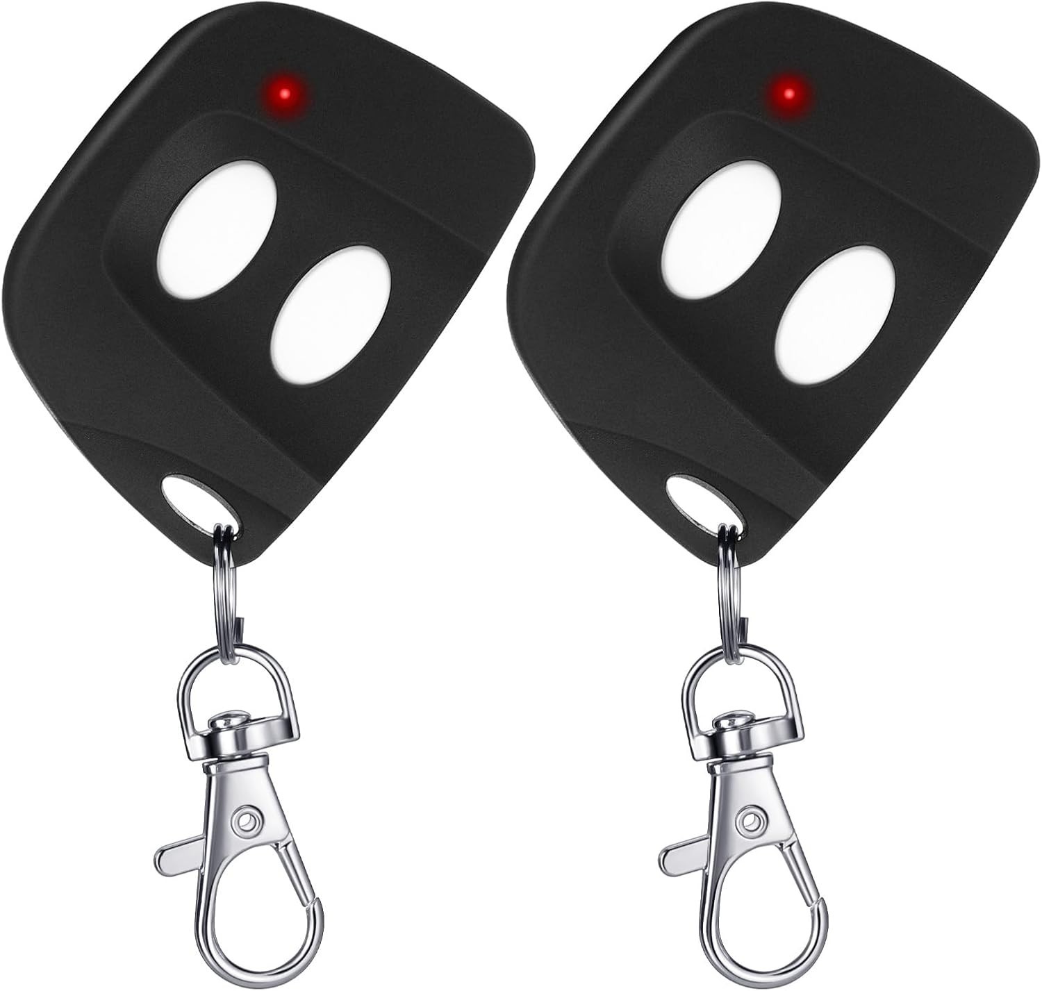 2 Pcs 8 Dip Switch Garage Door Remote Two Button Garage Remote Compatible wit... gallery