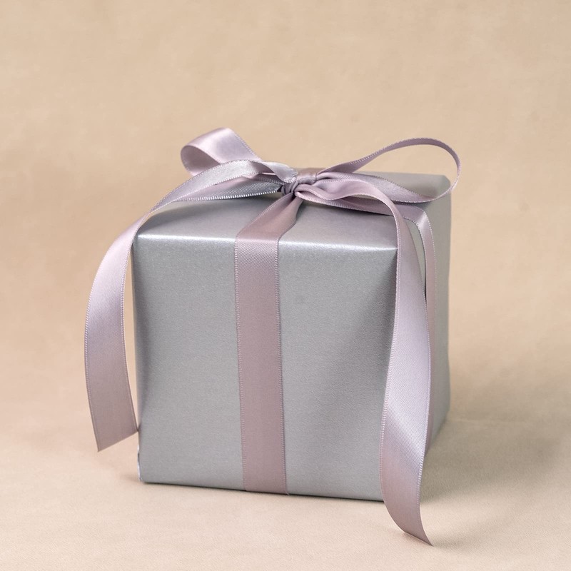 Silver Matte Wrapping Paper Solid Color Pearly 17 Inch 32.8 Feet, Wedding Party gallery
