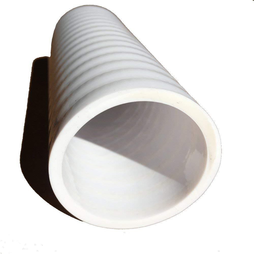 2" Dia. White Flexible PVC Pipe, Hose & Tubing for Spas & Pools gallery