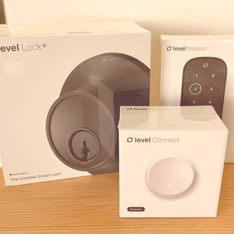 Level Smart Lock Bundle Lock+ / Connect / Keypad Matte Black | New in Wrap gallery