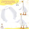 Abbylike Poseable Goose Wings for 23”- 28" Porch Lawn Outfit White gallery