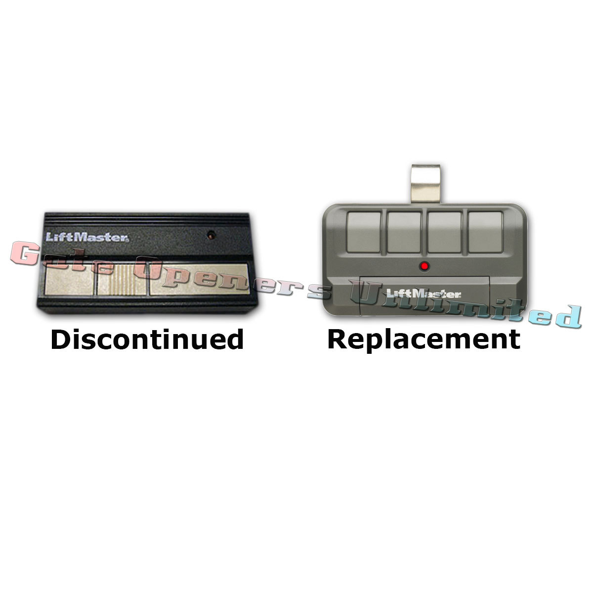Liftmaster 363LM 3-Button Digital Remote Control Replaced by 894LT 4-Button gallery