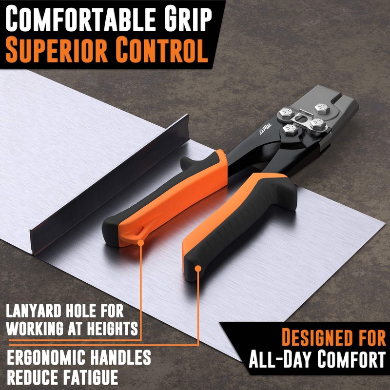 Snap Lock Punch | Lock and Join Sheet Metal and Gutters gallery
