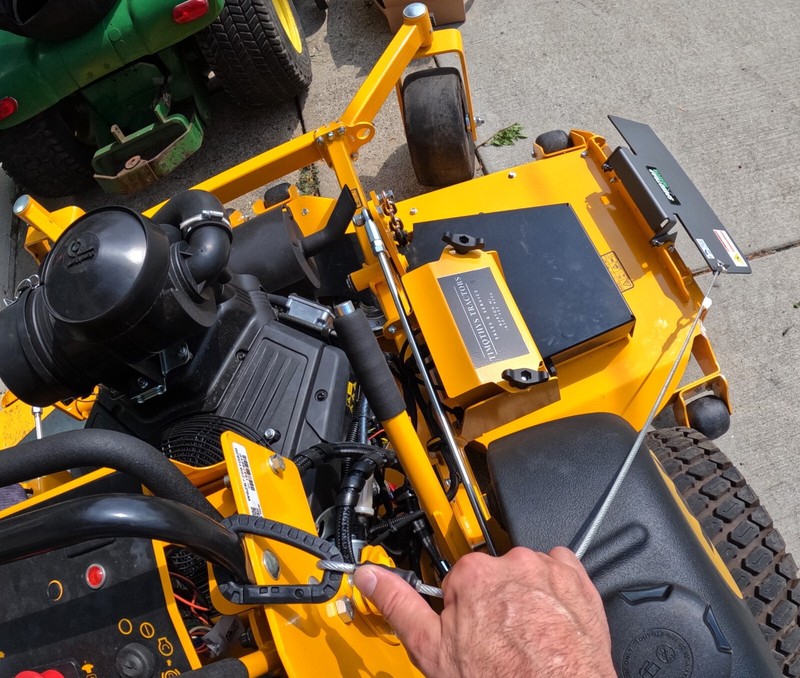 Speedtrap® Chute Blocker Wright™ Stander® ZK 52"/61"/72" Mowers 2min install! gallery