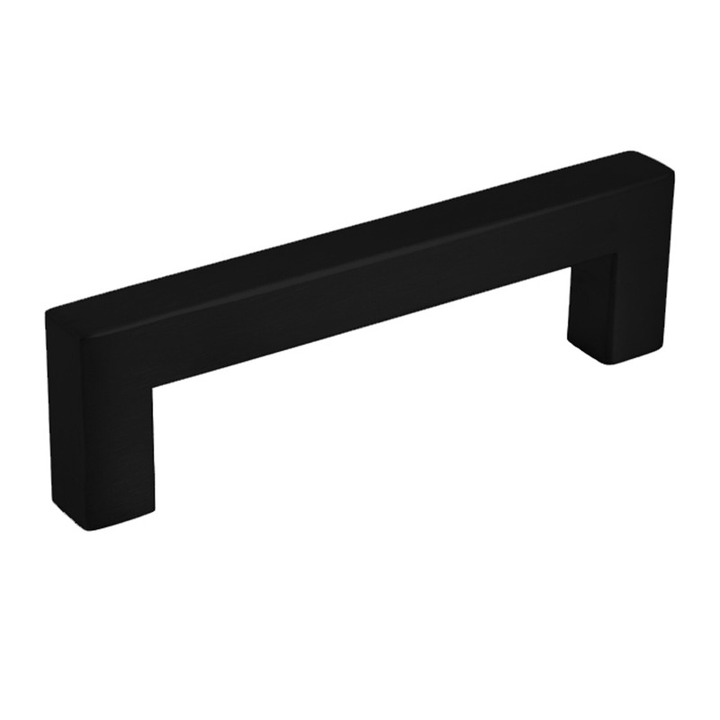 Cabinet Pulls Black Modern Classic Square Bar Kitchen Bath Drawer Pulls All Size gallery