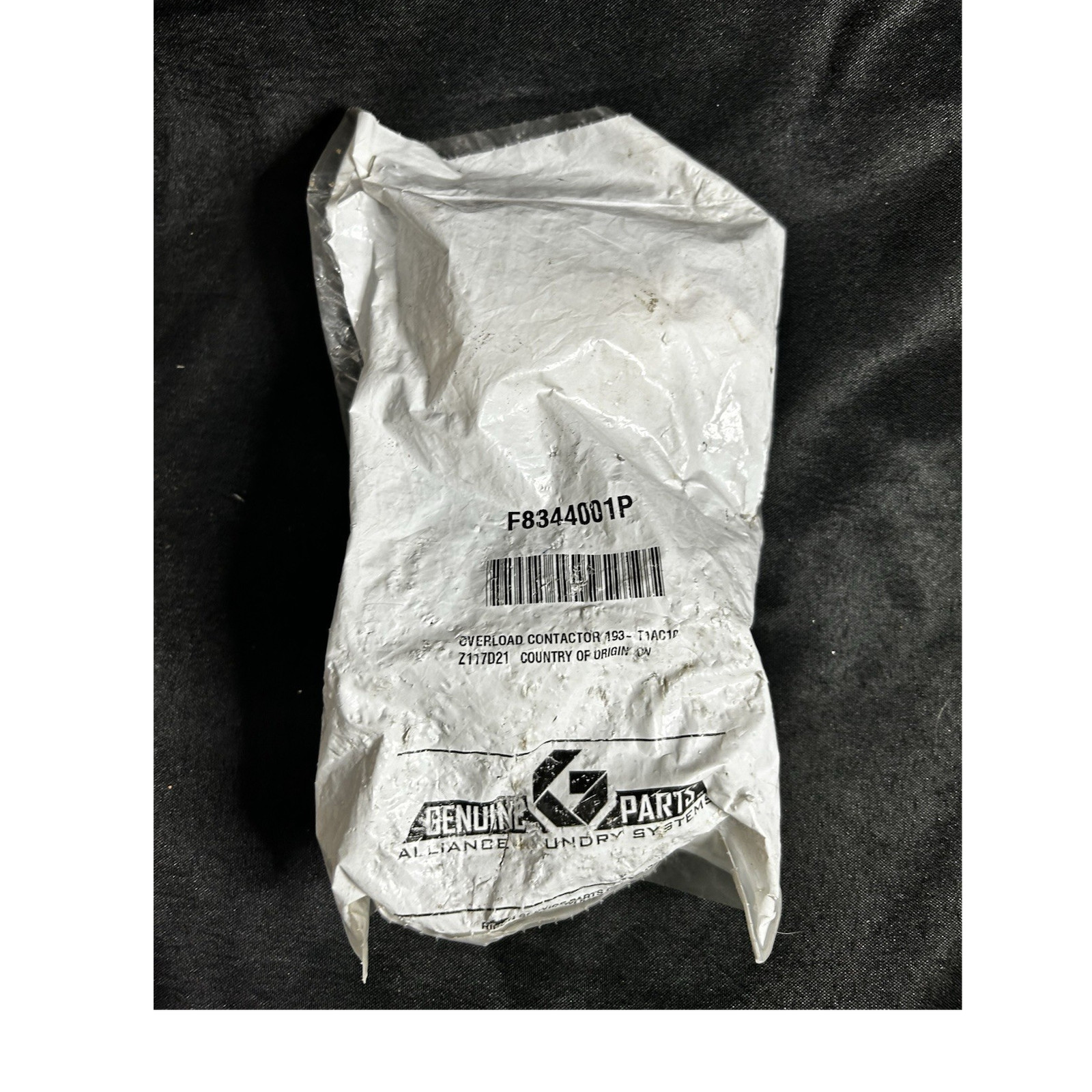 Alliance Laundry Systems Genuine OEM F8344001P Overload Contactor 3P 25A gallery