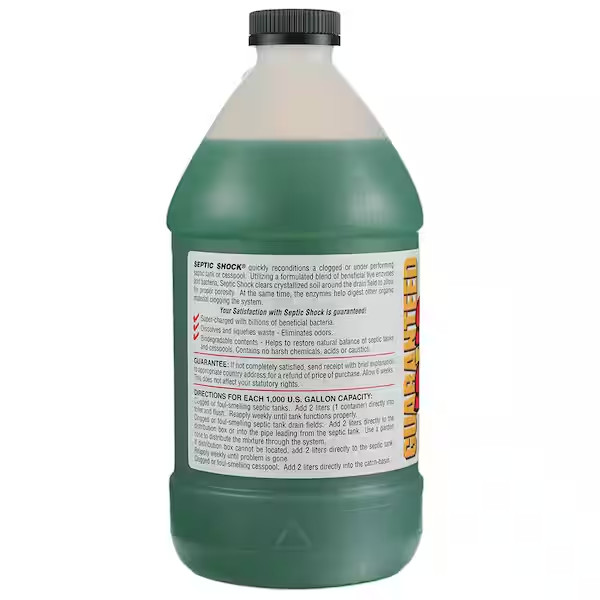 NEW Septic Shock 67.6 oz Improve Clogged Septic Systems Restores Rids of Odors gallery