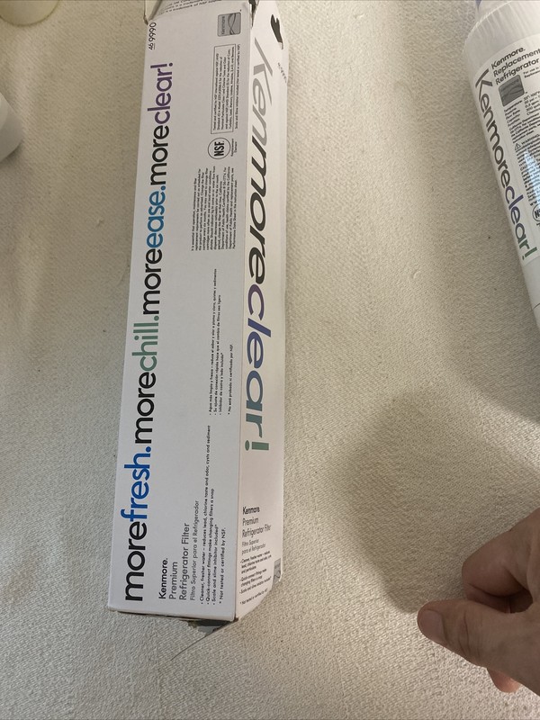 Kenmore 9990 Water Filter For Aqua Optima Evolve - White Sealed See Photos!!!! gallery